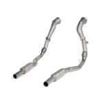 Akrapovič Link Pipe Set (SS) - AUDI RS 6 AVANT (C8) - OPF/GPF